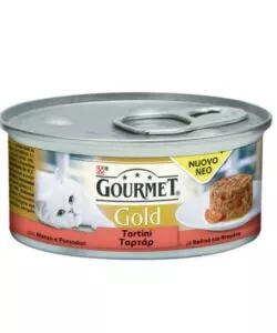 GOURMET GOLD TORTINI CON MANZO E POMODORO IN GELEE - 85 GR